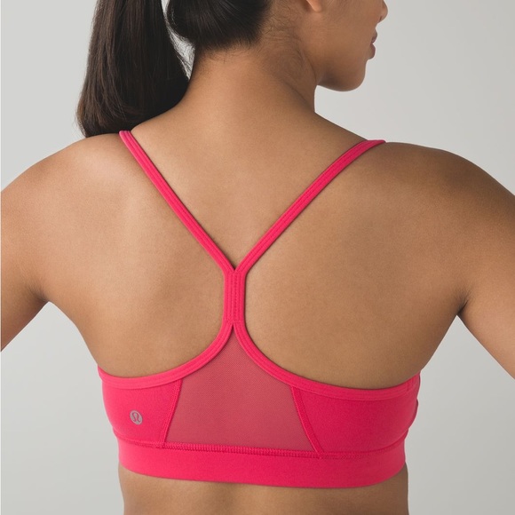 Lululemon Flow Y Bra in Boom Juice. 
Size 6. 
Pristine Condition. - Picture 2 of 7